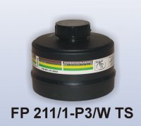 Filtropochłaniacz FP 211/1-P3/W - R A2B2E2K2 Hg obudowa plastikowa - 10 LAT OKRES UŻYTKOWANIA